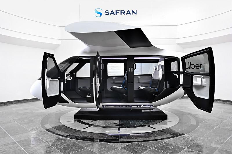 Safran et Uber présentent une maquette eVTOL grandeur nature au salon NBAA